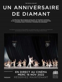 Affiche Royal Opera House : un anniversaire de Diamant