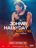 Affiche Johnny Hallyday-Bercy 1992 au cinéma - Mathias Ledoux