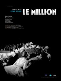 Affiche Le million (version restaurée) - René Clair