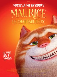 Affiche Maurice le chat fabuleux - Réalisation Toby Genkel