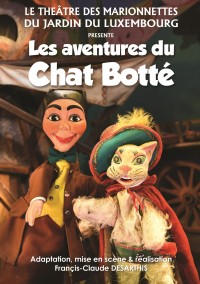 Affiche Les Aventures du Chat Botté - Marionnettes du Luxembourg