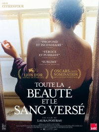 Affiche du film Toute la beauté et le sang versé - Réalisation Laura Poitras