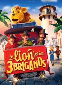 Affiche Le Lion et les trois brigands - Réalisation Ramus A. Sivertsen