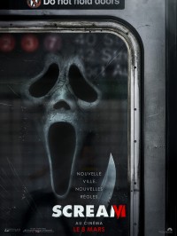 Affiche Scream VI - Réalisation Matt Bettinelli-Olpin, Tyler Gillett