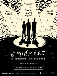 Affiche Éphémère - Le Concert au Cinéma