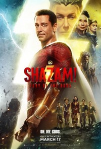 Affiche du film Shazam! La Rage des dieux - Réalisation David F Sandberg