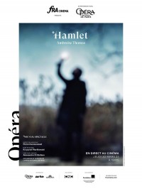 Affiche Hamlet (Opéra de Paris) - Ambroise Thomas, Krzysztof Warlikowski