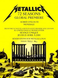 Affiche de la séance unique Metallica: 72 Seasons-Global Premiere