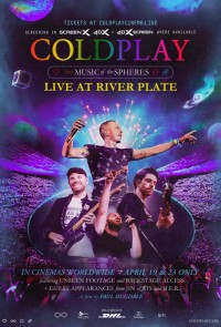 Affiche du concert filmé Coldplay : Live at River Plate