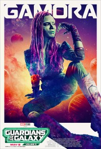 Affiche Gamora - Les Gardiens de la Galaxie 3 - Réalisation James Gunn
