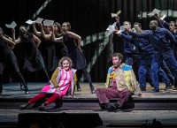 La Flûte enchantée (Metropolitan Opera) - Réalisation Wolfgang Amadeus Mozart, Simon McBurney, Nathalie Stutzmann - Photo