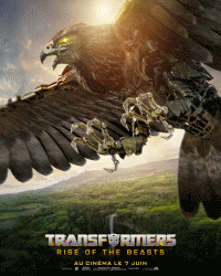 Airazor - Affiche du film Transformers: Rise of the Beasts - Réalisation Steven Caple Jr.