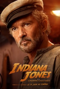 Affiche personnage Indiana Jones et le Cadran de la Destinée - Réalisation James Mangold