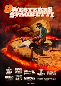 9 western spaghettis - affiche
