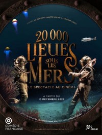 Affiche 20 000 lieues sous les mers (Comédie-Française) - Christian Hecq, Valérie Lesort