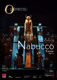 Nabucco (MET) - affiche