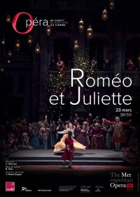 Roméo et Juliette (Metropolitan Opera) - affiche