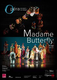Madame Butterfly (Mertopolitan Opera) - affiche
