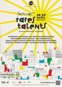 Festival Rares Talents - Affiche