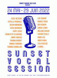 Sunset Vocal Session - Affiche