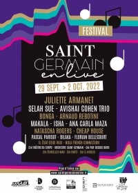 Festival Saint-Germain en live - Affiche
