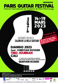 Paris Guitar Festival - Affiche