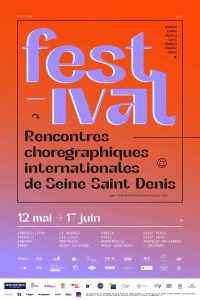 Rencontres chorégraphiques internationales de Seine-Saint-Denis - Affiche