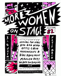 More Women on Stage - Affiche