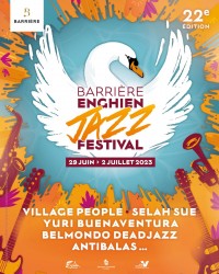 Barrière Enghien Jazz Festival - Affiche