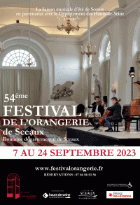 Festival de l'Orangerie de Sceaux - Affiche
