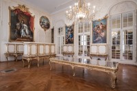 Le salon Louis XV après rénovation