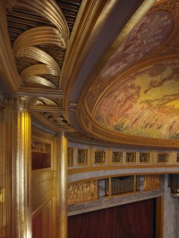 Le Théâtre des Champs-Élysées - Détail colonnes et plafond