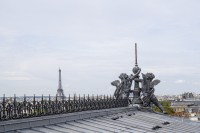 Théâtre du Châtelet - Sur le toit (vue Tour Eiffel)