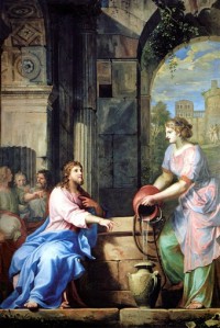 Jésus et la Samaritaine de Jacques Stella, c. 1640-1645