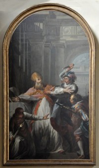 L'Assassinat de Saint Thomas Becket de Jean Baptiste-Marie Pierre, 1748