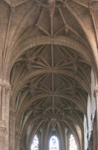 L'intérieur de l'église Saint-Eustache