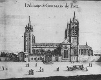 L'Église Saint-Germain-des-Prés au XVIIe siècle