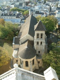Église Saint-Pierre-de-Montmartre vue depuis le Sacré-Cœur