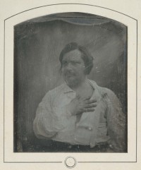 Honoré de Balzac par Louis-Auguste Bisson, 1842, daguerréotype