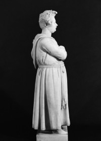 Honoré de Balzac par Alessandro Puttinati, 1837, marbre