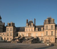 Cour d’Honneur du château de Fontainebleau 