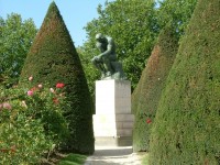 Le Penseur dans le jardin du Musée Rodin