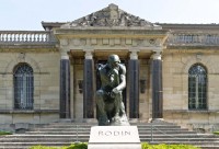 Le Penseur, sur la tombe de Rodin, au musée Rodin Meudon