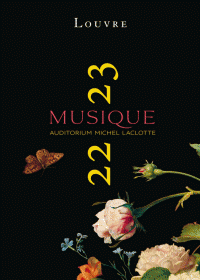 L'Auditorium du Louvre - saison 2022-2023 : Jan Van Huysum, Corbeille de fleurs avec deux papillons (détails)