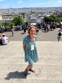 Delphine Lanvin à la Tour Eiffel