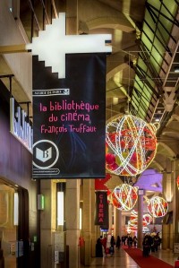 Kakemono de la Bibliothèque du cinéma François Truffaut