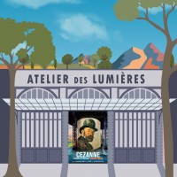Atelier des Lumières - Exposition Cézanne, février 2022