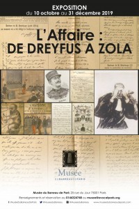 Visite de l'exposition "L'Affaire : de Dreyfus à Zola" au Musée du Barreau de Paris 