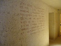 À l'intérieur du Mémorial des martyrs de la Déportation