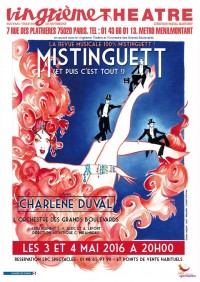 Mistinguett (et puis c'est tout !) au Le Vingtième Théâtre